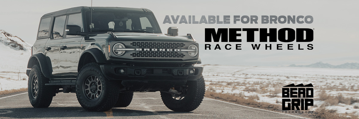 Method Race Wheels Available for Bronco