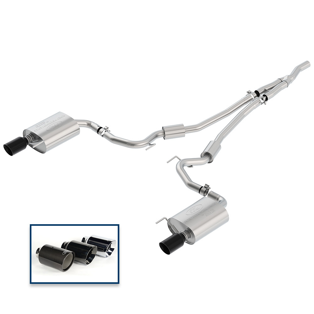 2015-2023 MUSTANG 2.3L ECOBOOST CAT-BACK SPORT EXHAUST SYSTEM WITH