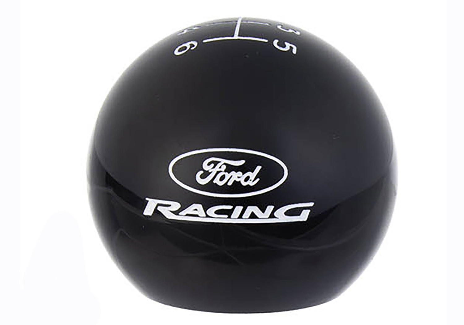 ➤ Ford Performance 6-speed shift knob with Ford Racing logo - Black (15-23  GT, V6 EB) now buy cheap at American Horsepower!