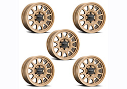 2021-2024 BRONCO 17" X 8.5" METHOD WHEEL KIT - BRONZE