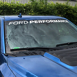 Ford Performance Universal Decal Banner Will Fit All Ford Models -   Sweden