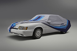 FOX BODY GRAY/BLUE CAR COVER