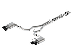2024-2025 MUSTANG DARK HORSE 5.0L EXTREME ACTIVE CAT-BACK - BLACK TIP