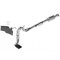 2021-2025 F-150 2.7L, 3.5L &amp; 5.0L F-150 EXTREME EXHAUST - BLACK - SIDE EXIT
