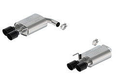 MUSTANG 2.3L SPORT NON-ACTIVE AXLE-BACK W/ GT VALANCE - BLACK TIP