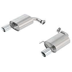 2015-2023 MUSTANG 2.3L ECOBOOST SPORT MUFFLER KIT - CHROME TIPS