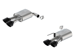 MUSTANG 5.0L SPORT NON-ACTIVE AXLE-BACK W/VALANCE - BLACK TIP