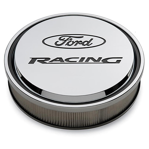 FORD RACING SLANT EDGE AIR CLEANER CHROME