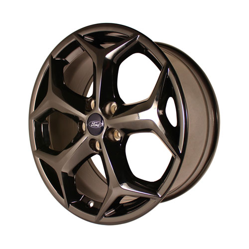 20 Black Chrome Wheel Nuts for Genuine Ford Focus Turnier Alloy Wheels