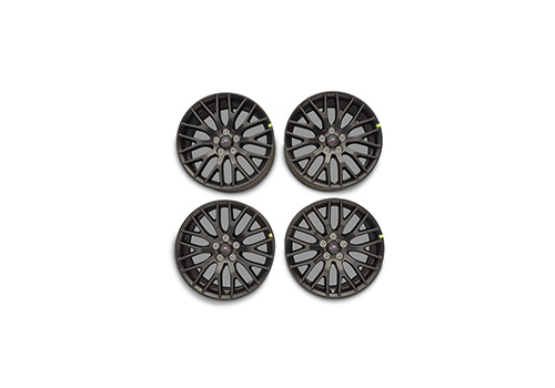 Mustang GT 2015-2023 Performance Matte Black Rear Wheel 19x9.5" Pack