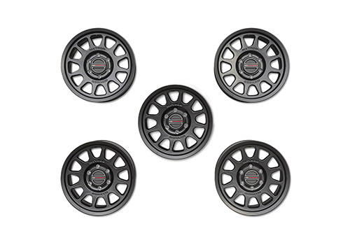 BRONCO 17" X 8.5" METHOD WHEEL + CENTER CAP - BLACK