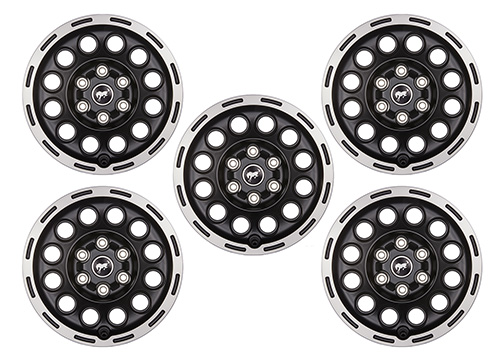 Bronco 2021-2023 Machined Face 17" x 8.0" Wheel Kit