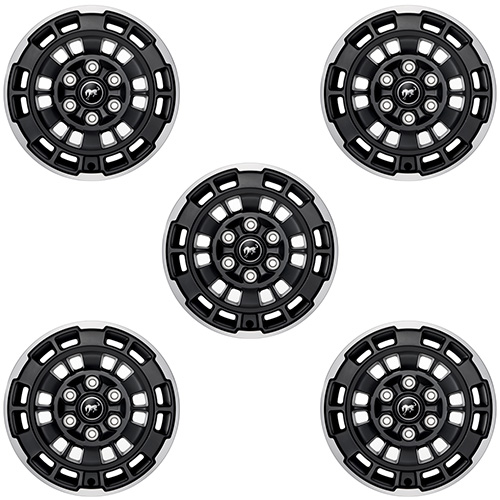 Bronco 2021-2023 Machined Face 17 x 8.5 Wheel Kit