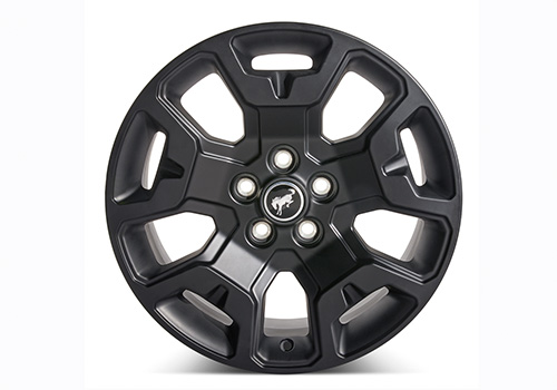 2021-2025 BRONCO SPORT 17" X 7" GLOSS BLACK SINGLE WHEEL