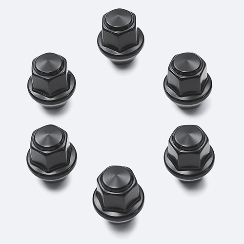 thumbnail image 2 of 16-Piece Alloy Wheel Nut Set For Ford - Slim Turner Style, M12 X 1.5, 17mm Hex With Locking Key 2 of 13
