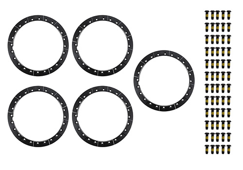 2021-2025 BRONCO BEADLOCK TRIM RING KIT - GRAY