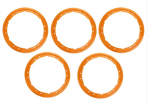 2021-2024 BRONCO BEAD-LOCK TRIM RING KIT - ORANGE | Accessories | Ford.com