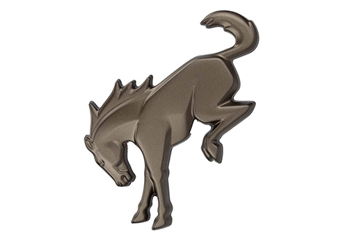 Bronco 2021-2025 Bronze Rear Emblem Overlay