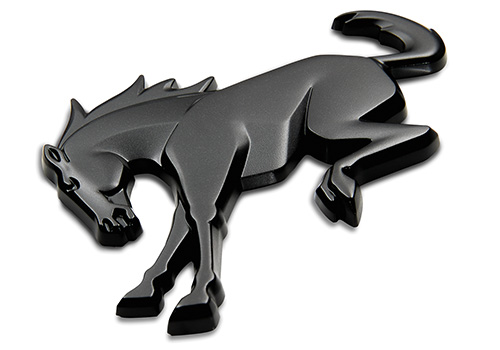 BRONCO REAR EMBLEM - MATTE BLACK