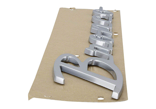 Bronco 2021-2026 "BRONCO" Silver Script Emblem Kit | Accessories | Ford.com