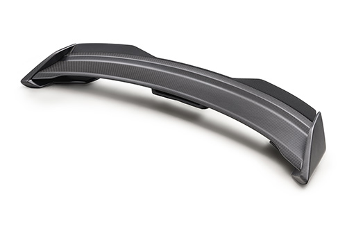 MUSTANG CARBON FIBER SPOLIER WITH GURNEY FLAP-MATT