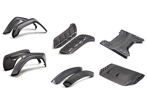 2022-2025 BRONCO RAPTOR CARBON FIBER APPEARANCE KIT-GLOSS