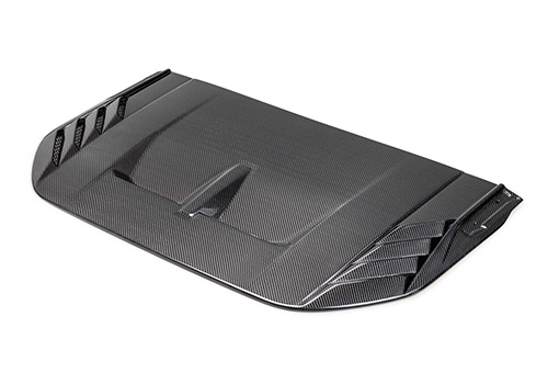 2022-2025 BRONCO RAPTOR CARBON FIBER HOOD VENT-GLOSS