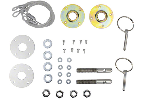 Mustang 1964-2004 Hood Latch and Pin Kit