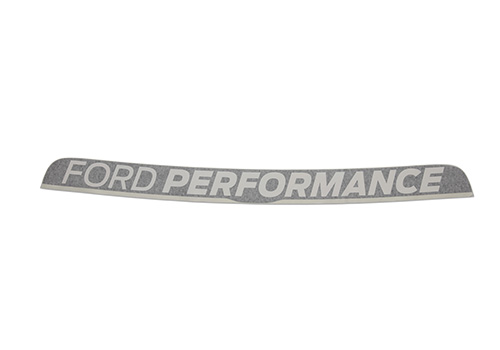 MUSTANG WINDSHIELD BANNER - WHITE