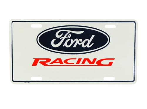 FORD RACING LICENSE PLATE (SINGLE) 