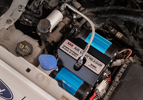 BRONCO UNDERHOOD AIR COMPRESSOR KIT | Accessories | Ford.com