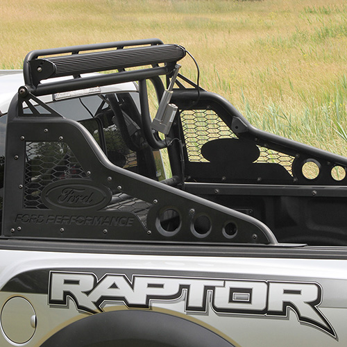 Ford raptor roof discount rack with lights