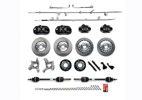 Mustang 2015-2023 Performance GT350R Black Brake Kit