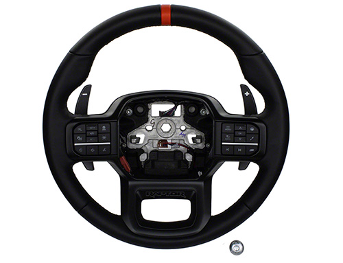 2021-2024 F-150 RAPTOR STEERING WHEEL KIT - BLACK