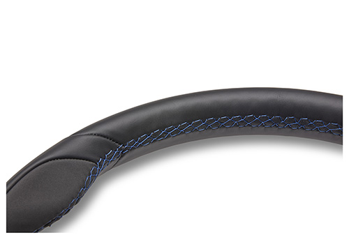 1970-1977 Mustang Black Foam Steering Wheel 14.5-Inch With Horn Kit And Mustang Cap - View #4