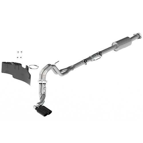 2021-2024 F-150 2.7L, 3.5L & 5.0L F-150 EXTREME EXHAUST - BLACK - SIDE EXIT