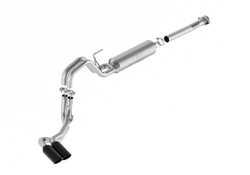 2021-2025 F-150 122.8" DUAL SIDE EXIT EXHAUST-BLACK