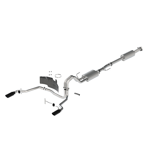 2021-2025 F-150 SPORT EXHAUST - BLACK - REAR EXIT