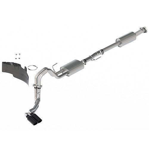 2021-2025 F-150 2.7L, 3.5L & 5.0L SPORT EXHAUST - BLACK - SIDE EXIT