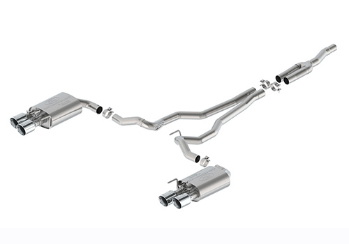2024 MUSTANG 2.3L EXTREME ACTIVE CAT-BACK - CHROME TIP