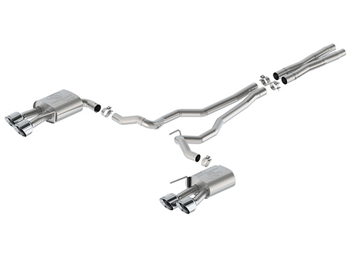 2024 MUSTANG 5.0L SPORT NON-ACTIVE W/VALANCE-CHROME TIP