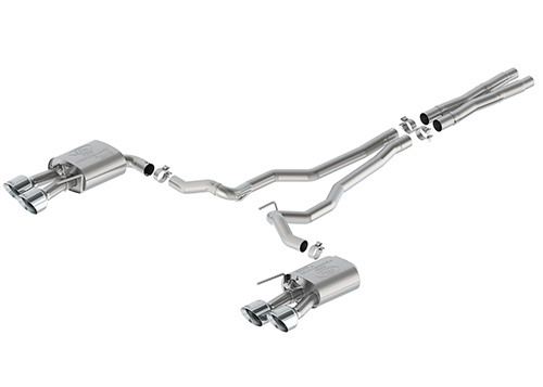 2024 MUSTANG 5.0L SPORT ACTIVE W/VALANCE - CHROME TIP