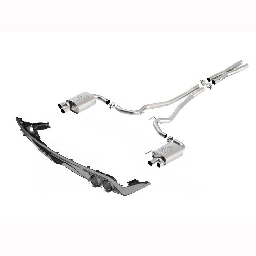 2015-2017 MUSTANG 5.0L CAT-BACK TOURING EXHAUST SYSTEM WITH GT350 TIPS AND LOWER VALANCE