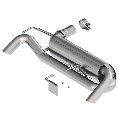 2021-2025 BRONCO 2.3L HIGH CLEARANCE EXHAUST SYSTEM