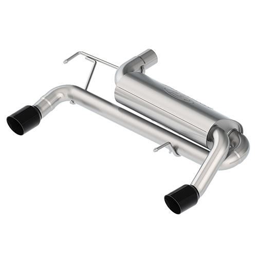 2021-2023 BRONCO 2.3L SPORT TUNED AXLE-BACK EXHAUST - BLACK CHROME TIPS