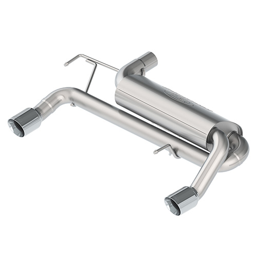 2021-2025 BRONCO 2.3L SPORT TUNED AXLE-BACK EXHAUST - CHROME TIPS