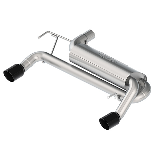 2021-2025 BRONCO 2.7L SPORT TUNED AXLE-BACK EXHAUST - BLACK CHROME TIPS