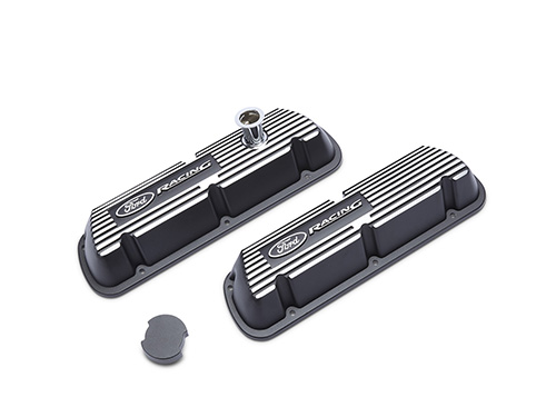 Mustang 1986-1993 Black Satin Valve Covers