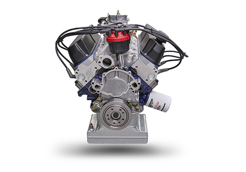 X2347D Street Cruiser-Dressed Crate Engine with x2 Heads - Front