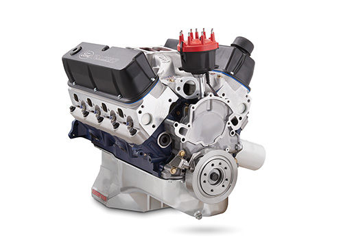 X2347D Street Cruiser-Dressed Crate Engine with x2 Heads - Rear Sump Pan